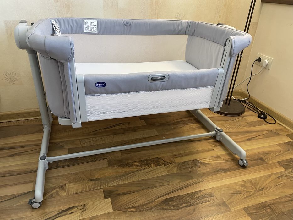 Дитяче ліжко Chicco Next2Me Magic Evo (стан нового)