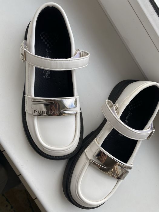 Туфлі для дівчинки, дитячі туфлі 34р 21,5см