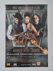 Plakat filmowy oryginalny - Bardzo dziki zachód