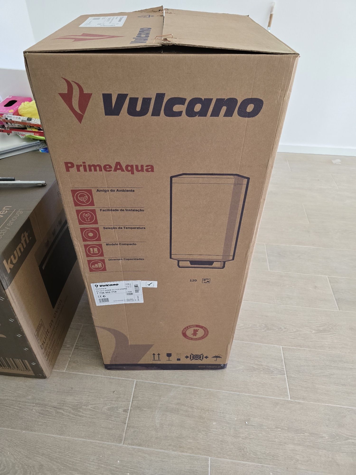 Termoacumulador Vulcano novo