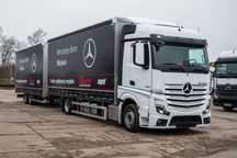 Mercedes-Benz Actros 1842 LnR z Przyczepą  // Zestaw objętościowy 38 EUP // 118m3 // Demo Dealer //