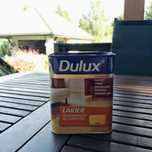Dulux lakier do parkietów drewna schodów półmat 0,75L