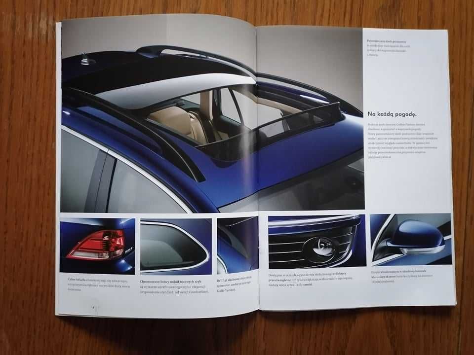 Prospekt VW Golf V Variant 2007 Polski! PL Folder Broszura Katalog