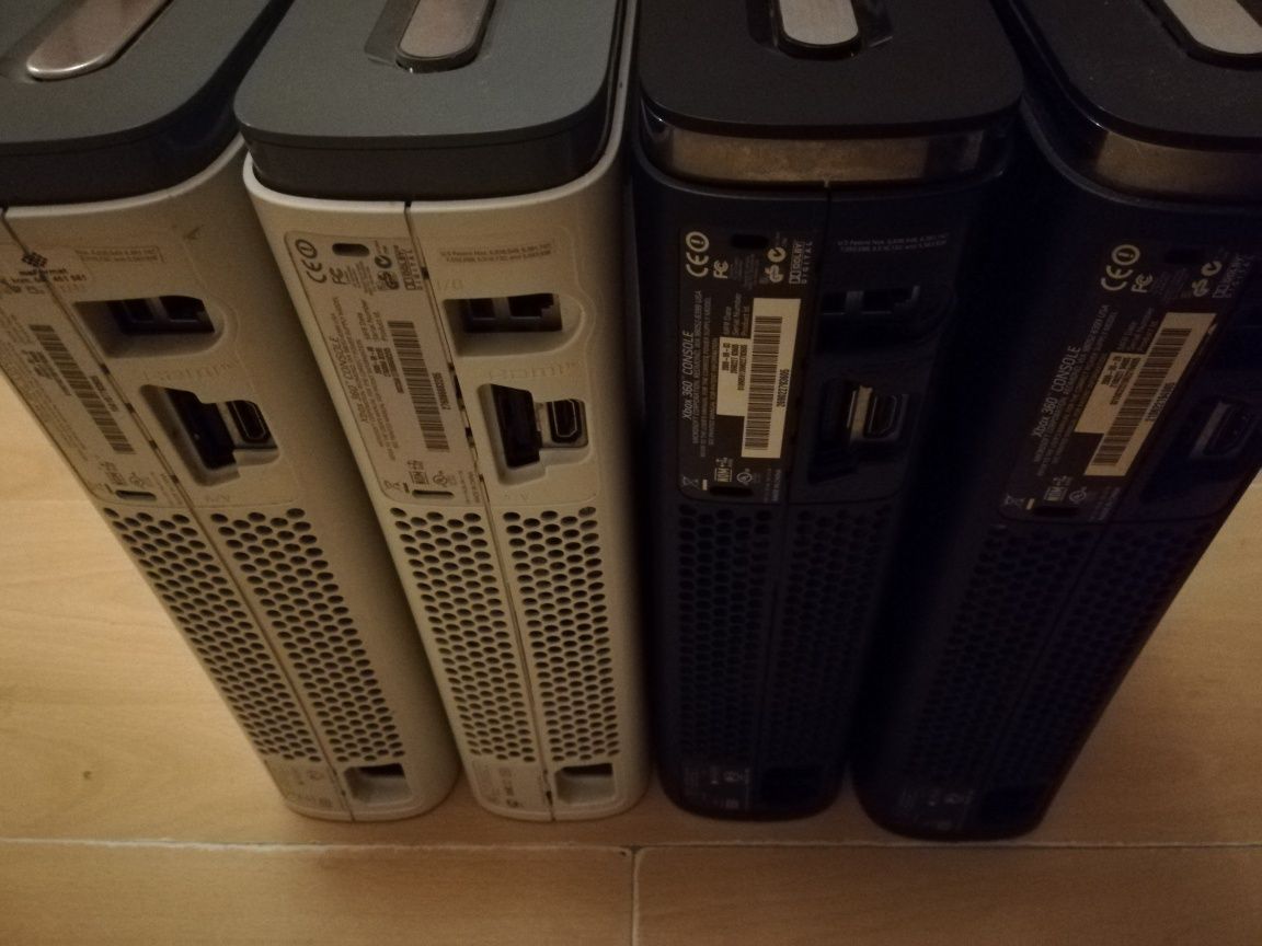 5 x Konsola Xbox 360 120GB 2 x Elite 60GB Prawie Sprawne OPIS