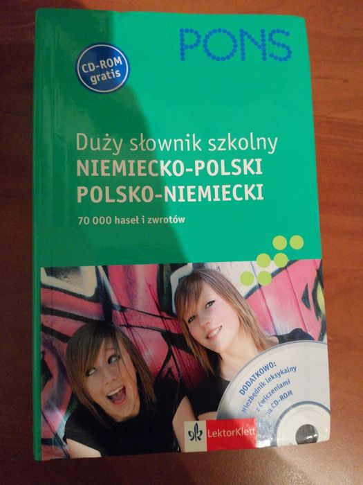 Słownik Duży Szkolny Niemiecko Polski Polsko Niemiecki Nauka