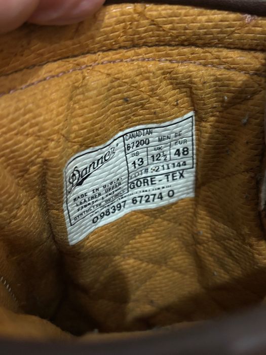 Danner Canadian Gore Tex 47-48 трекинговые тактические ботинки берцы