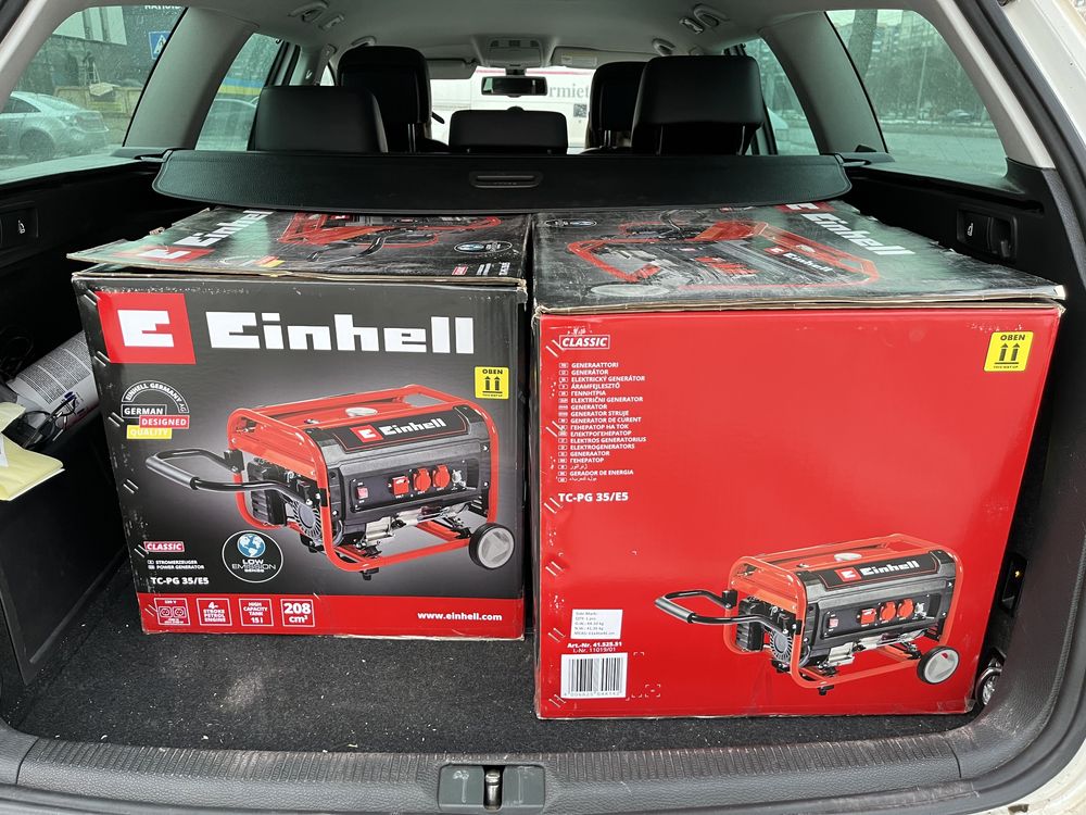 Продам генератори Einhell 3.1 kWt СУПЕР ЦІНА!!!