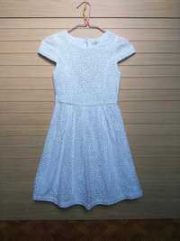 белое платье нарядное гипюровое mayoral возраст 9-10лет/рост 140см