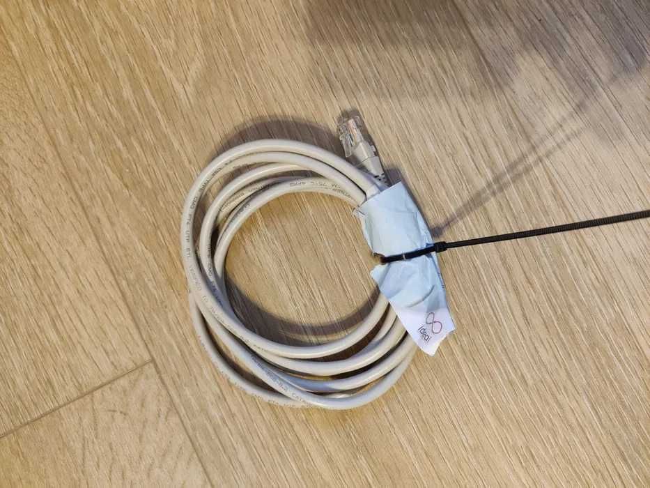 Kabel sieciowy Ethernet RJ-45 1m 3m gigabit skrętka Lan 5e