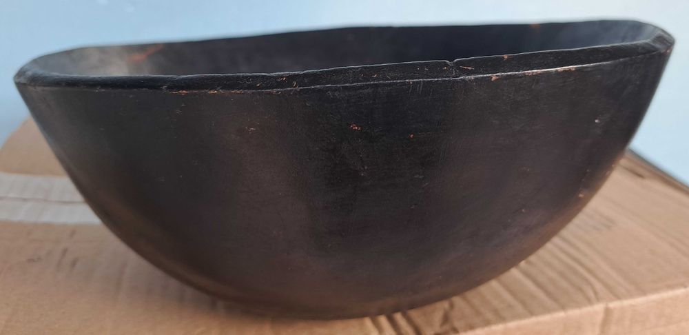 Taça antiga em madeira de Artesanato Africano