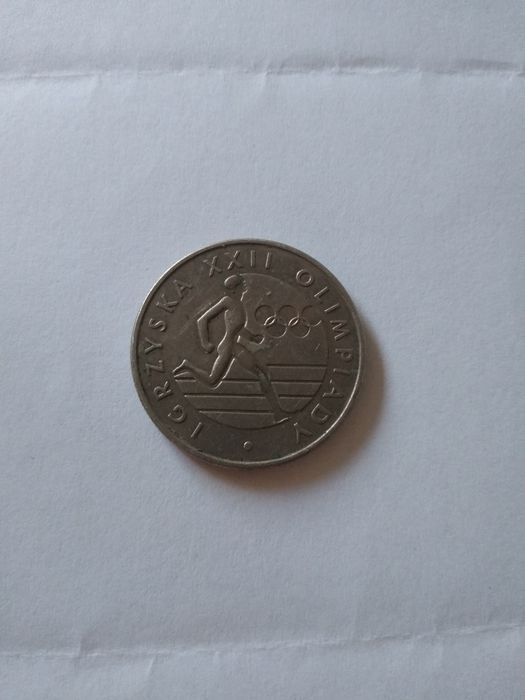 Polska PRL moneta - 20 Złotych 1980 - IGRZYSKA XXII OLIMPIADY - Moskwa