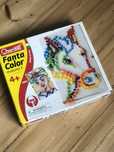 GRA 4+ Quercetti Fanta Color MEGA 300 pinów modular 2 UKŁADANKA piny