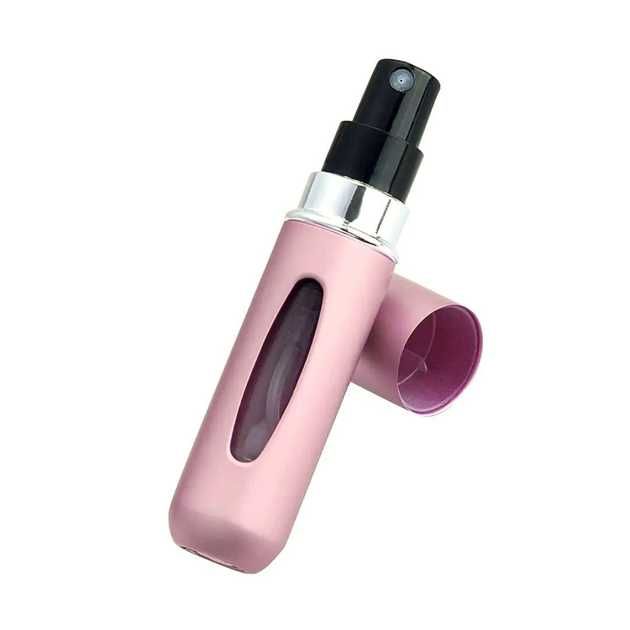 Атомайзер для парфумів 5 мл рожевий матовий