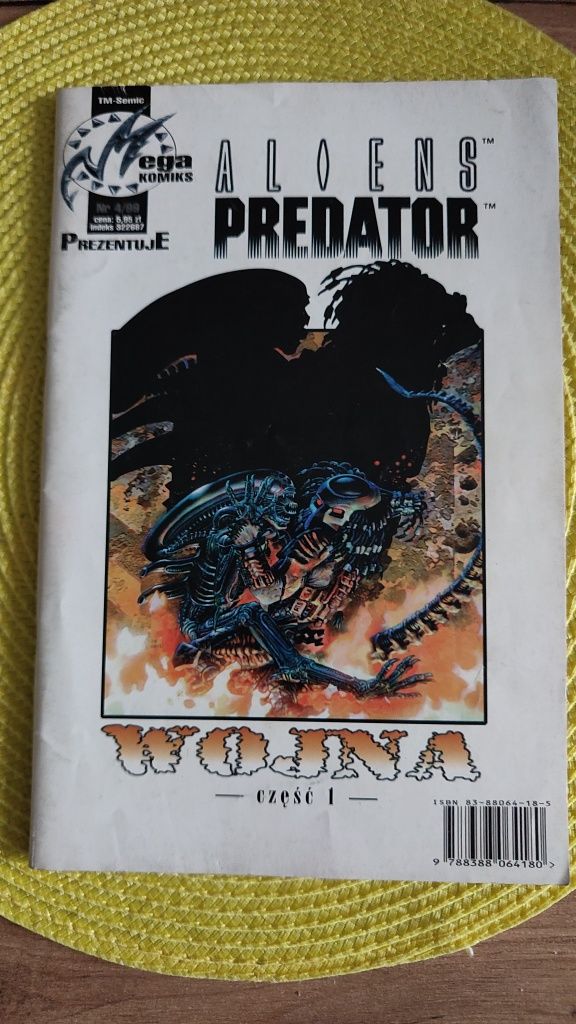 Alien vs Predator Wojna część 1  komiks