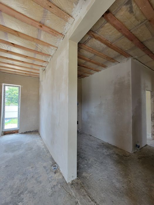 Штукатурка будинків. Машинна штукатурка