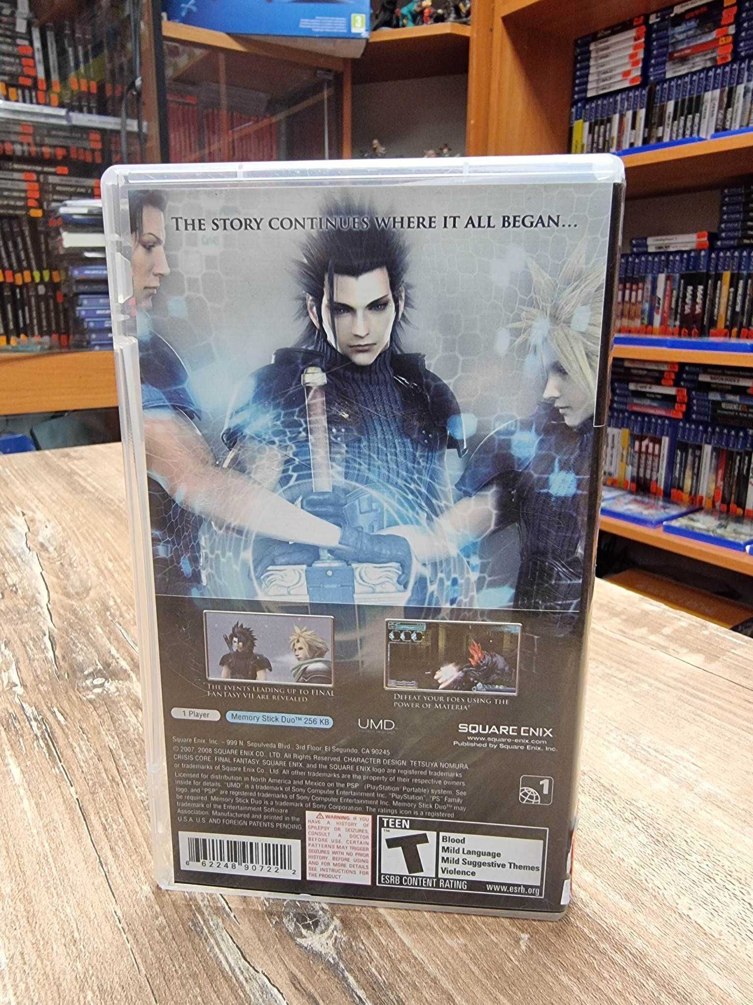 Crisis Core: Final Fantasy VII PSP Sklep Wysyłka Wymiana