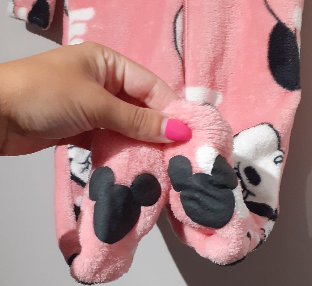 Pijama Minnie T:9/12 meses Novo Com Etiqueta