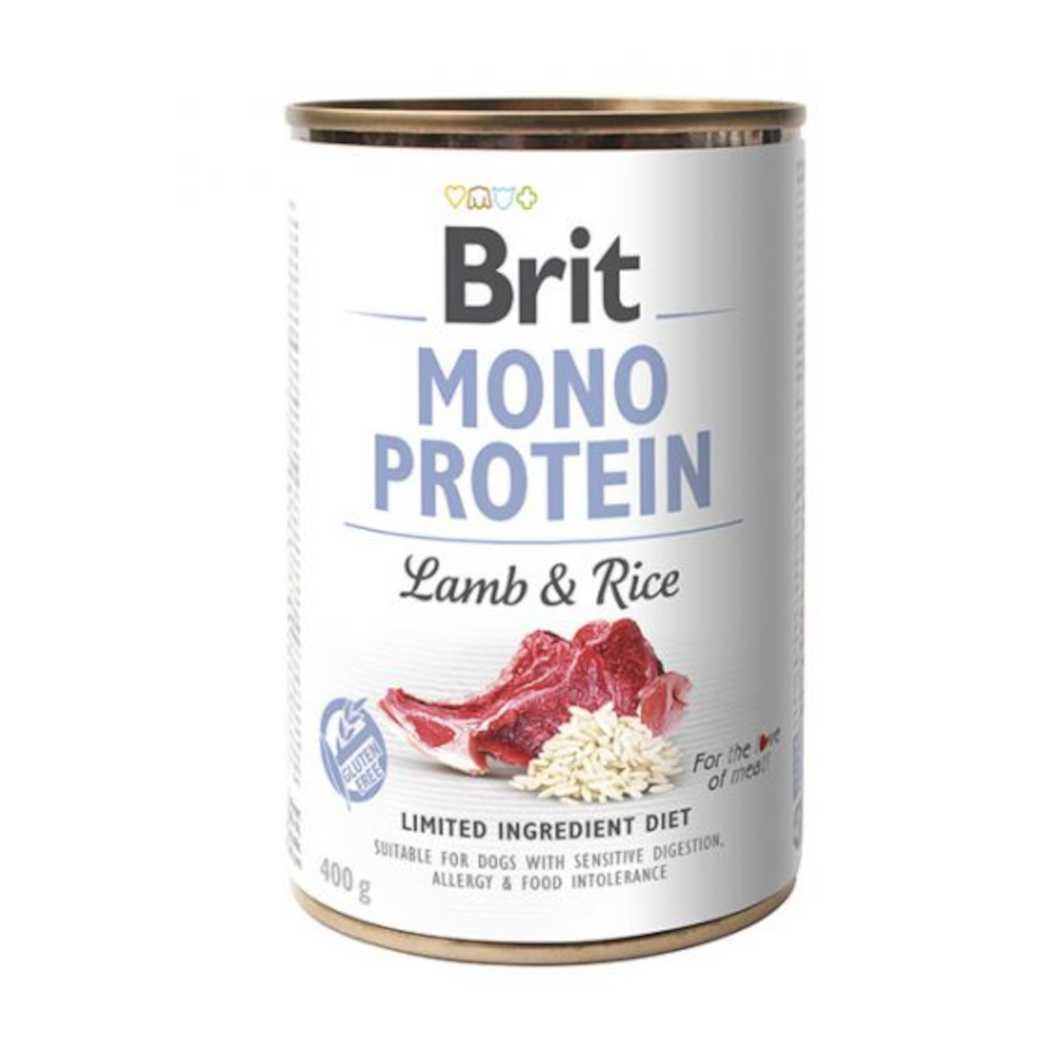 Brit Mono Protein Mix smaków 18x400g Monoproteinowa