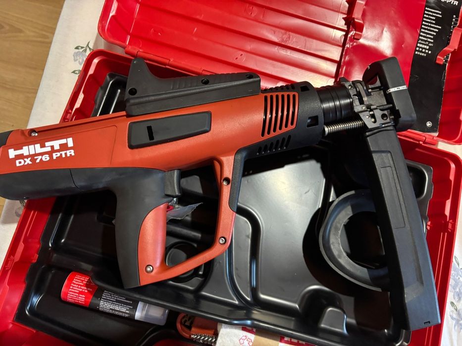 Hilti DX 76 PTR – Pistola de Fixação de Alta Performance + Acessórios