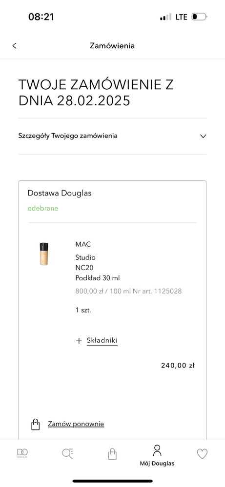 Podklad Mac Srudio Radiance NC20
