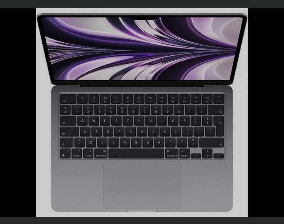 MacBook Air 13” M2 midnight Blue