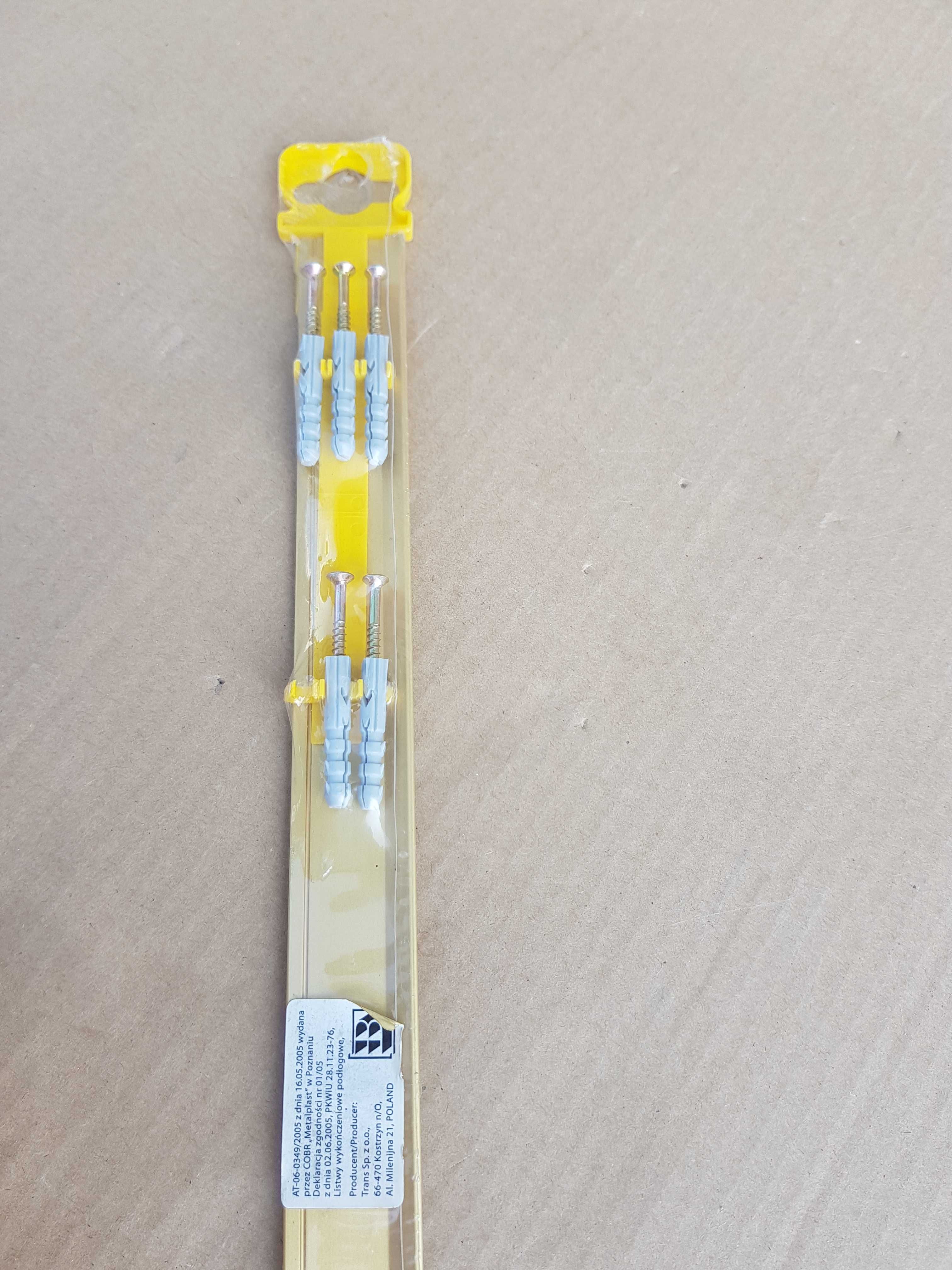 Listwa przypodłogowa złota 100cm