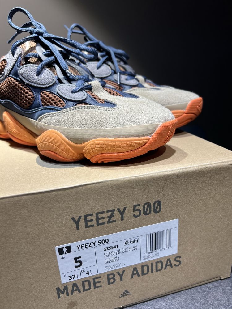 кроссовки adidas yeezy 500 enflame