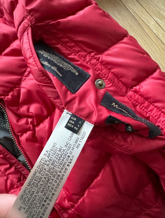 Kurtka puchowa Massimo Dutti dwustronna