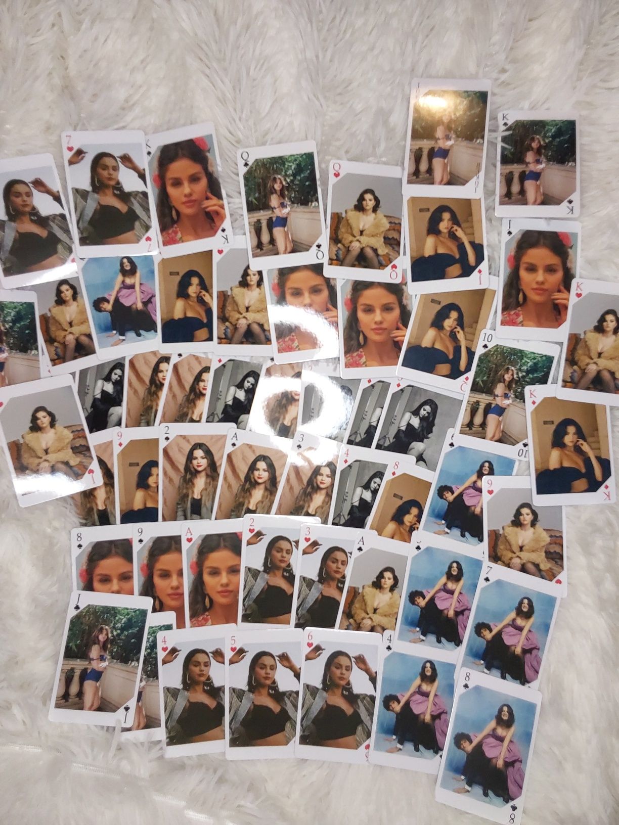 Selena Gomez Baralho de Cartas