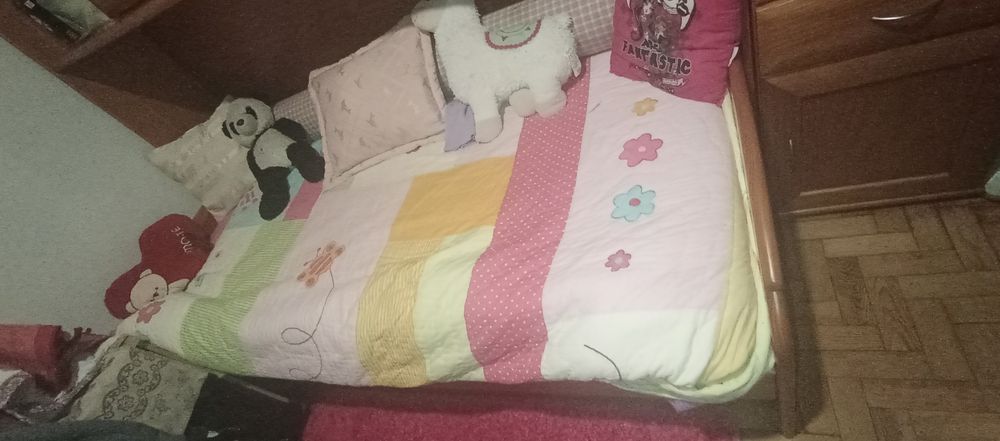 Cama de estúdio de gaveta solteiro