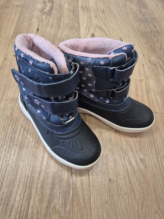 Kozaki zimowe dziewczęce r.28