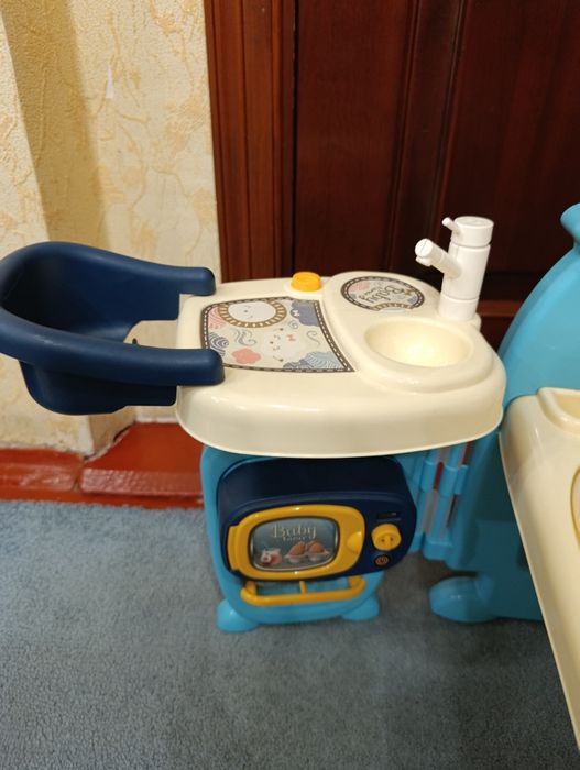 Ігровий центр кімната малюка ліжечко ванночка для пупса