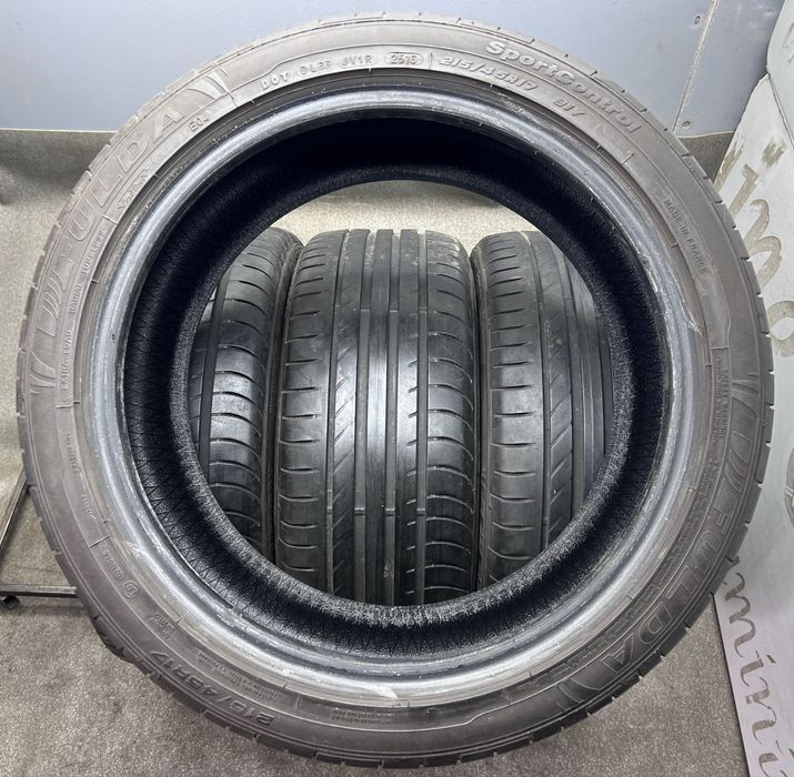 Шини ~5.2мм літо 215 45 R17 Fulda Sport Control резина літні