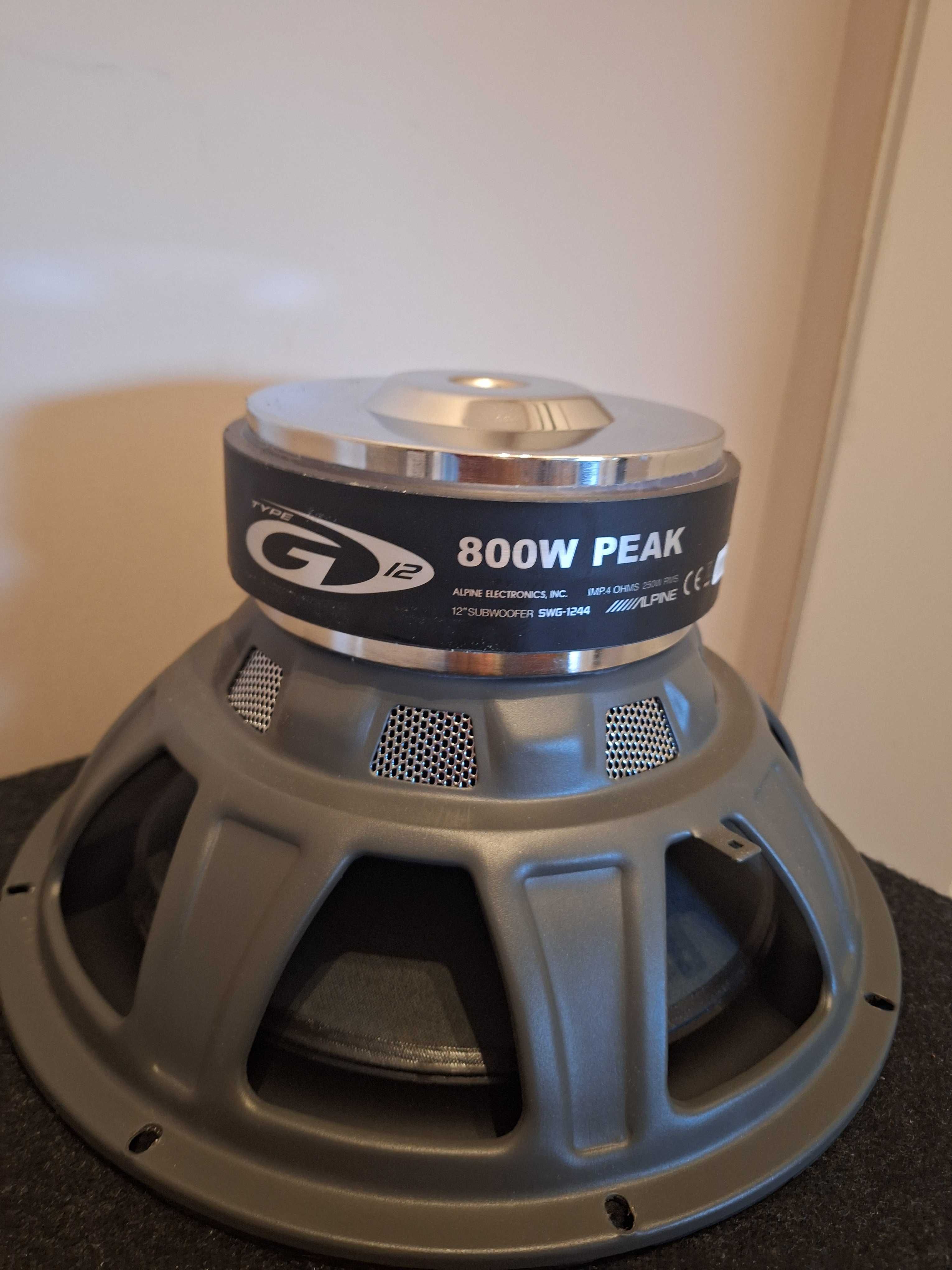 Subwoofer Alpine SWG 1244