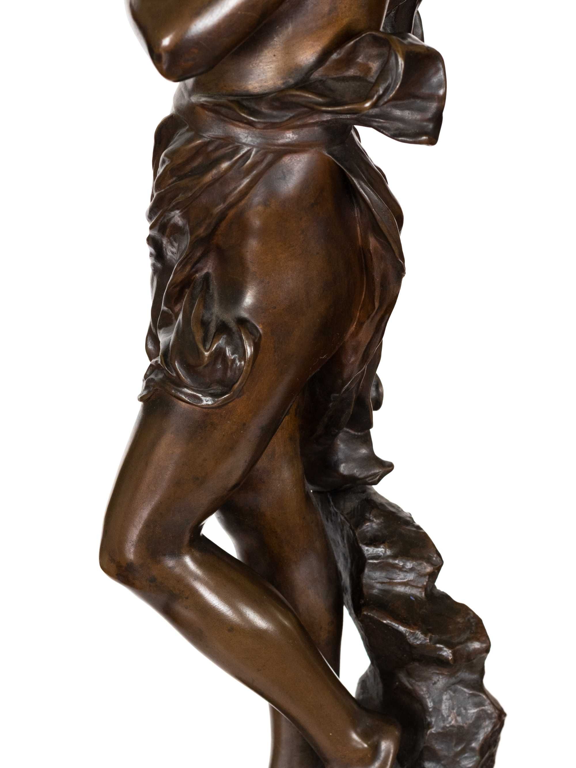 Escultura bronze Eurídice Eugène Marioton | século XIX