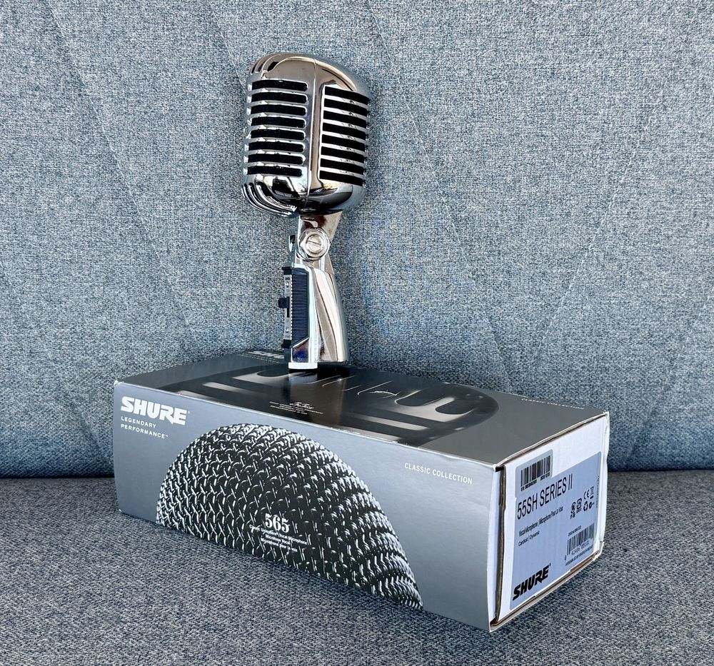Новий Ретро вокальний мікрофон SHURE 55SH SERIES II