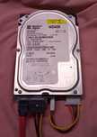 Adapter do dysku HDD aby podłączyć go do komputera ze złączami sata