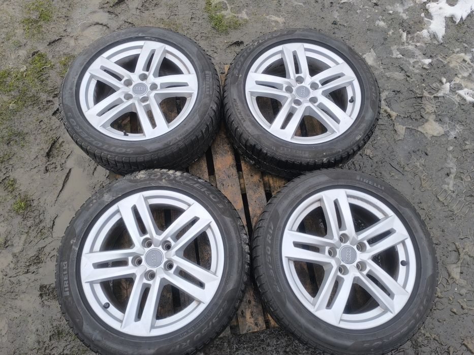 Alufelgi Audi 17" OEM Bardzo Ładne A4 A6 TT 5x112