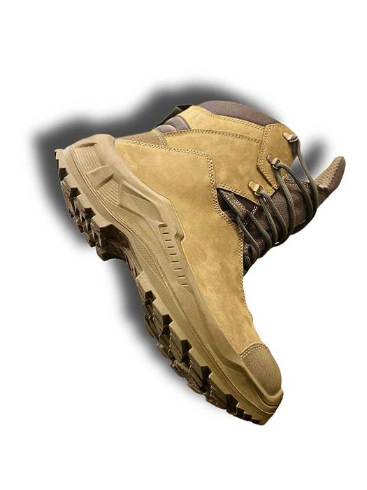 З бронезахистом тактичні берці зимові/літні, DemRun Koyote - warm!