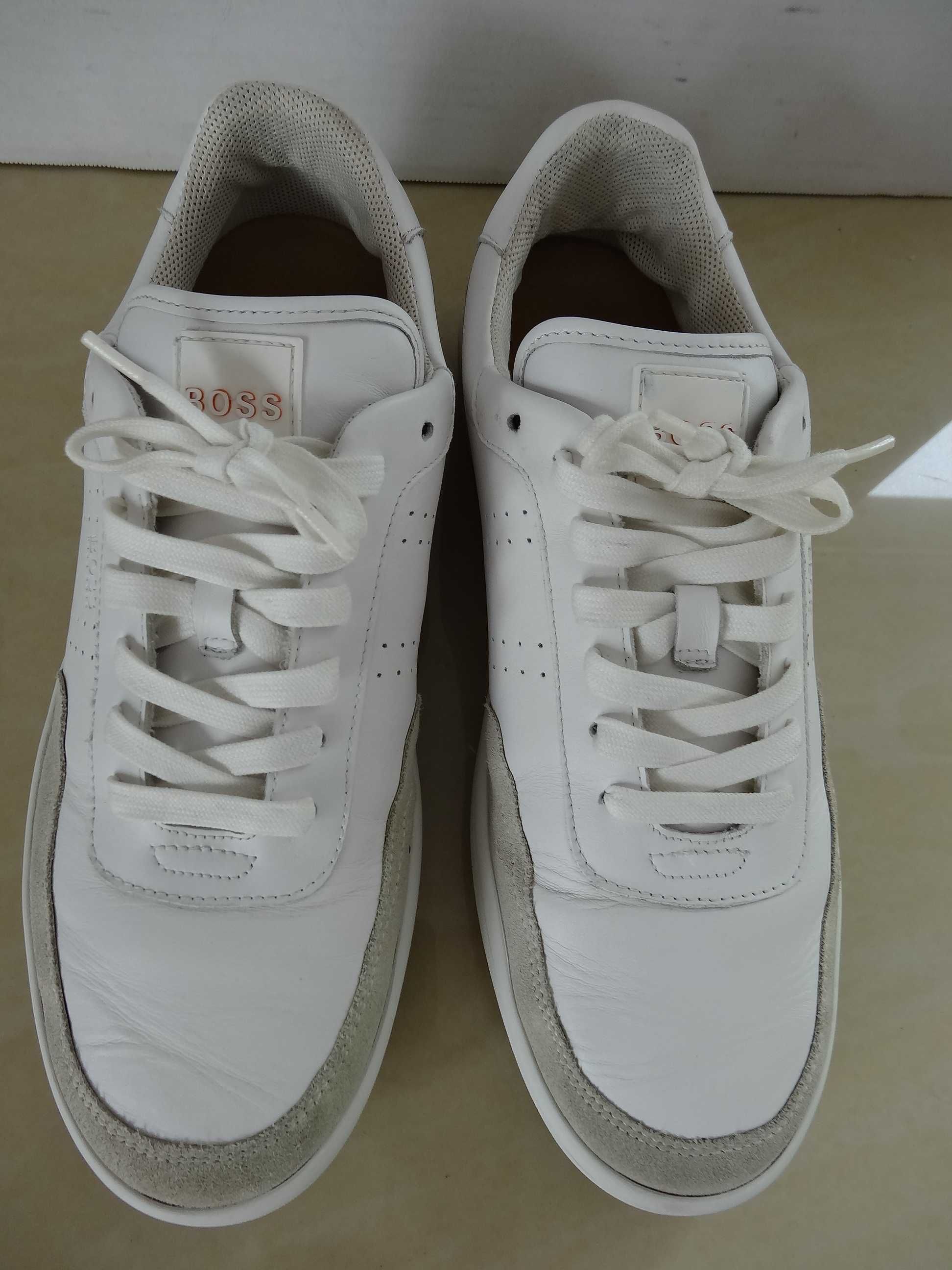 Buty HUGO BOSS RIBEIRA roz 43 SKÓRA Sneakersy Półbuty Sportowe