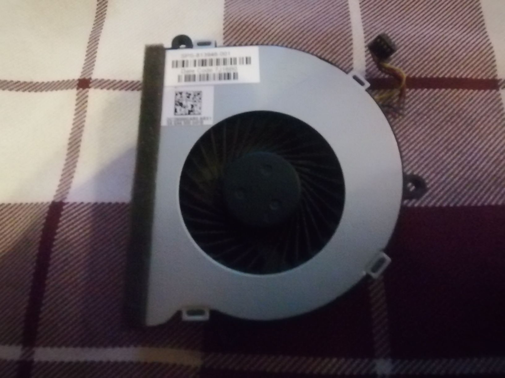 Wentylator, wiatrak do HP 15 AF, BA, AC, AY, używany, orginalny