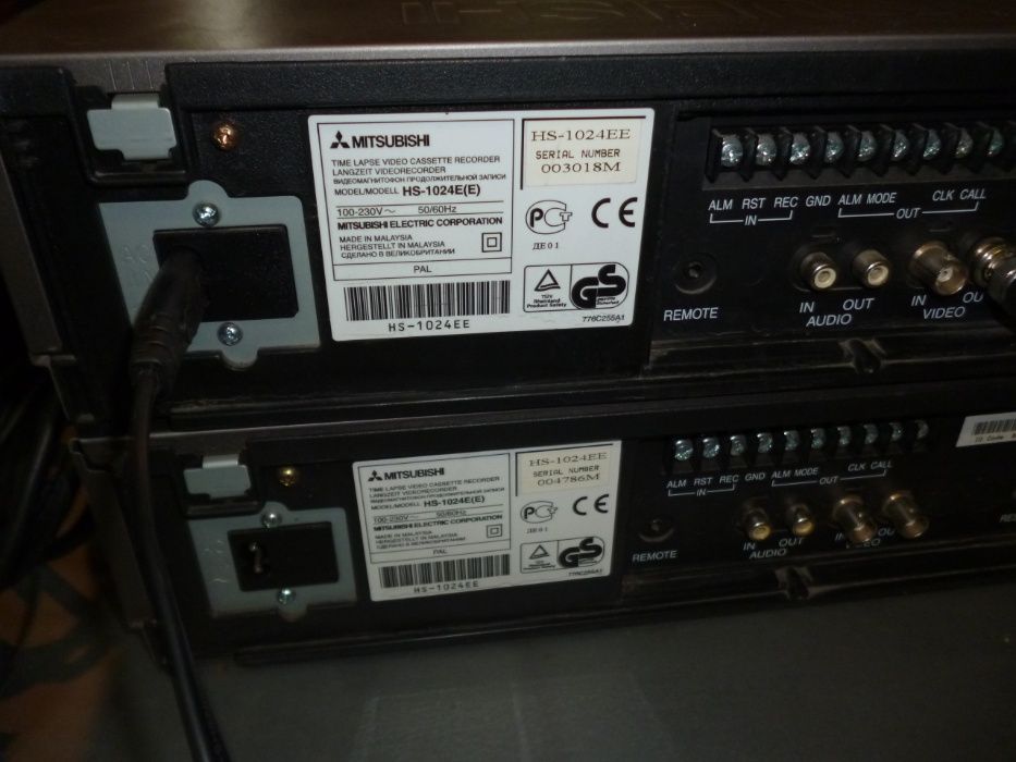 MITSUBISHI HS-1024E VHS видеонаблюдение видеомагнитофон