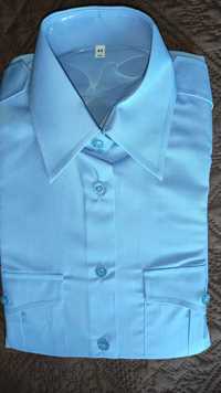 Рубашки (блузи) форменні жіночі блакитного кольору, розмір 44 та 46