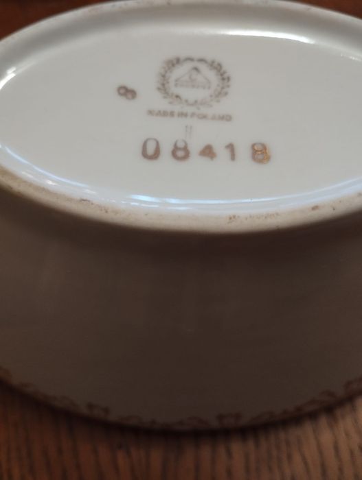 Serwis obiadowy z wazą post Grzecznościowy