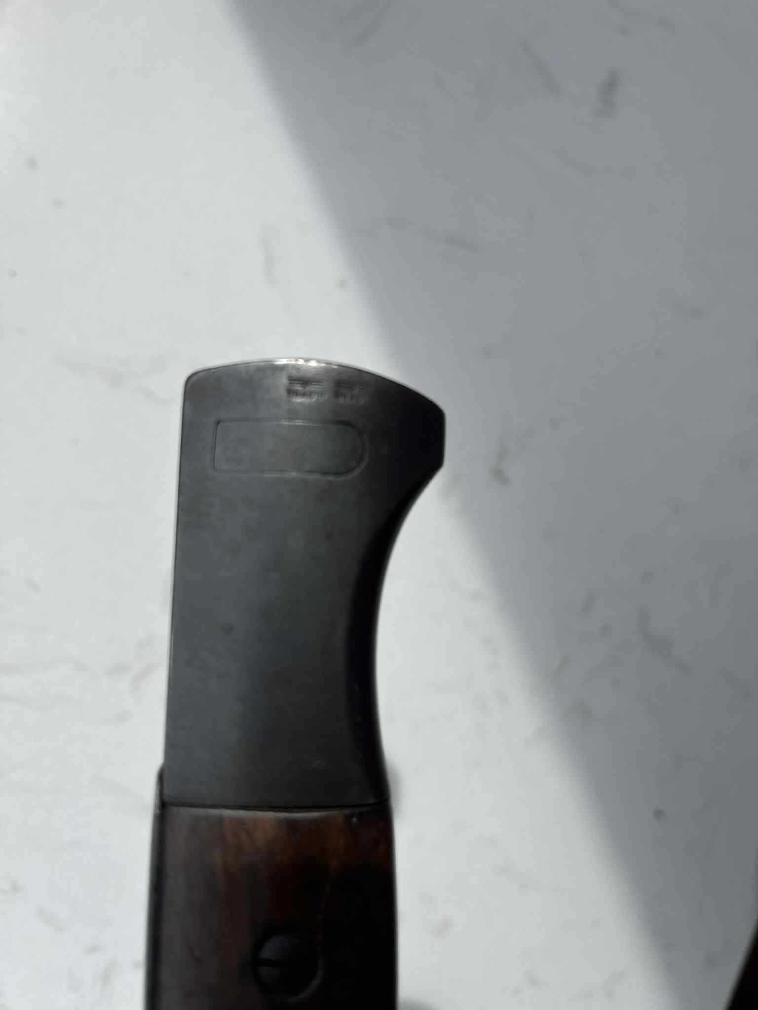 Bagnet niemiecki S84 98 42cvl Wehrmacht 2 WŚ