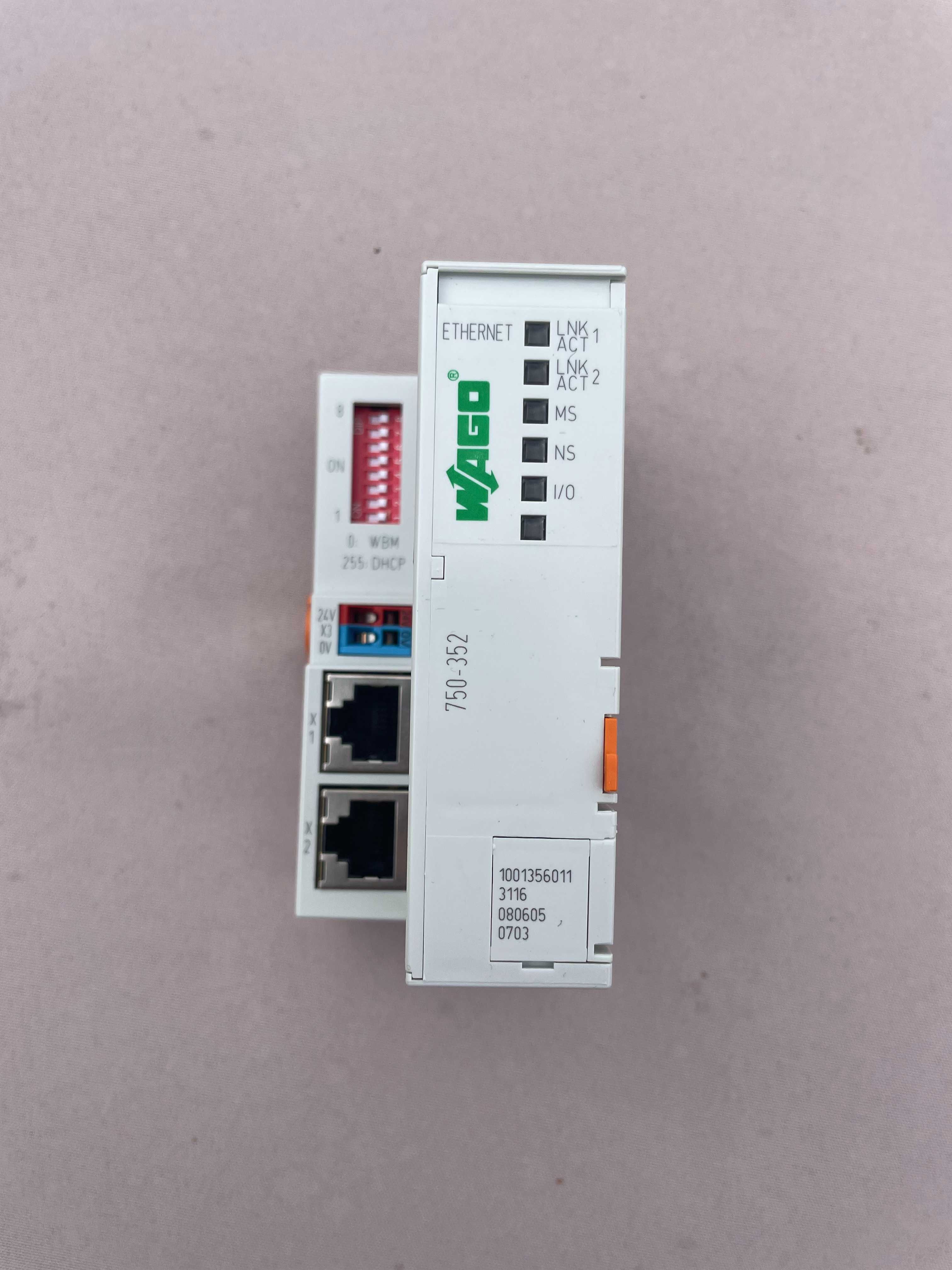 WAGO 750 / 352 interfejs sieciowy MODBUS TCP