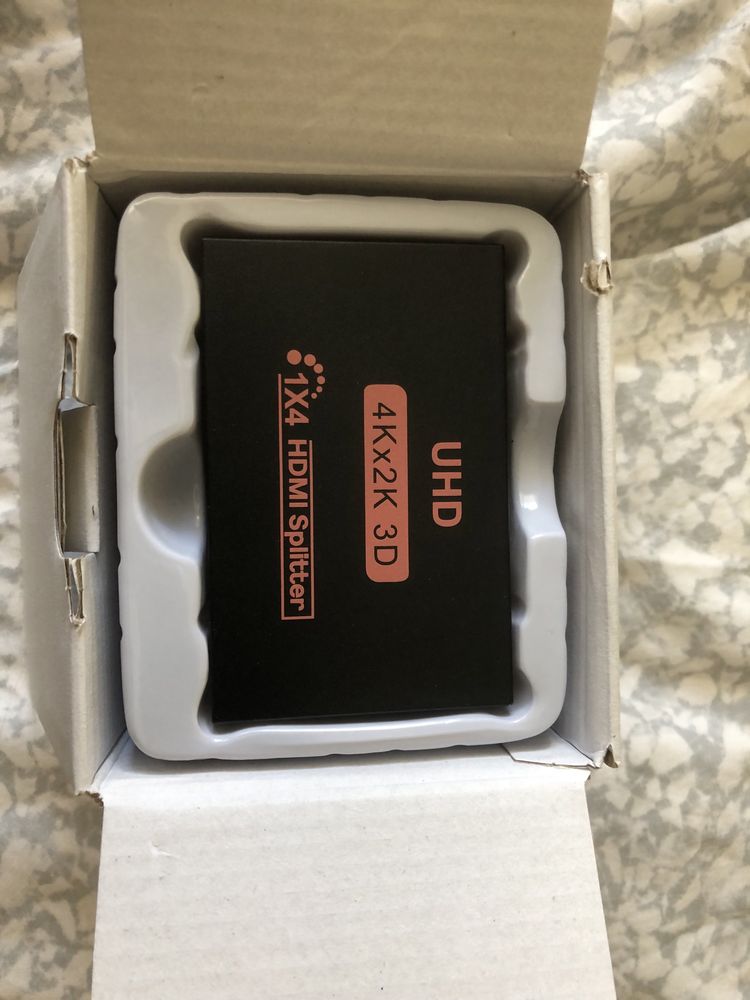 HDMI спліттер 4K на 4 порти 1 вхід  на 4 екрану розгалужувач Split