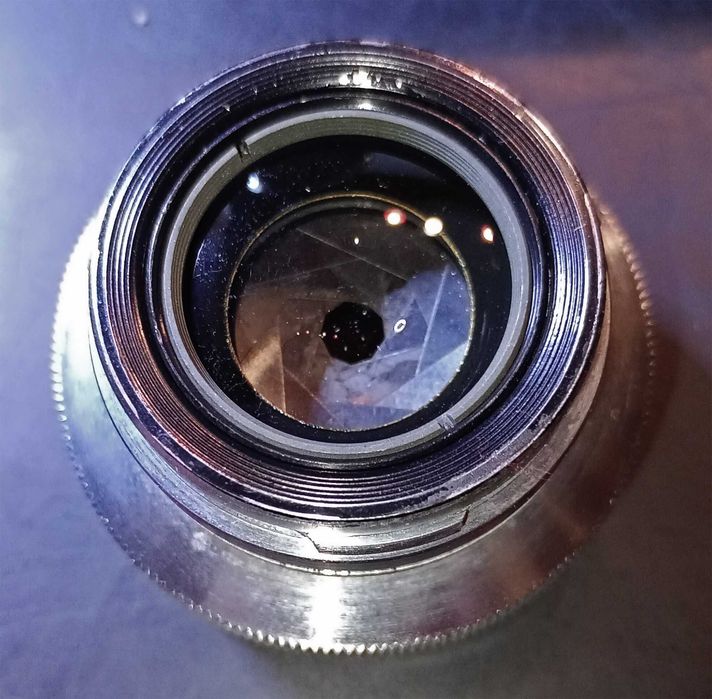 Об'єктив Юпитер-8М 50mm f2,0 Kiev-Contax 45° /  Киев-19