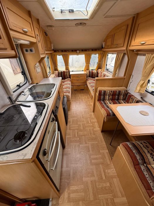 Przyczepa Kempingowa Elddis Riva 2004 rok, 4/5 osobowa