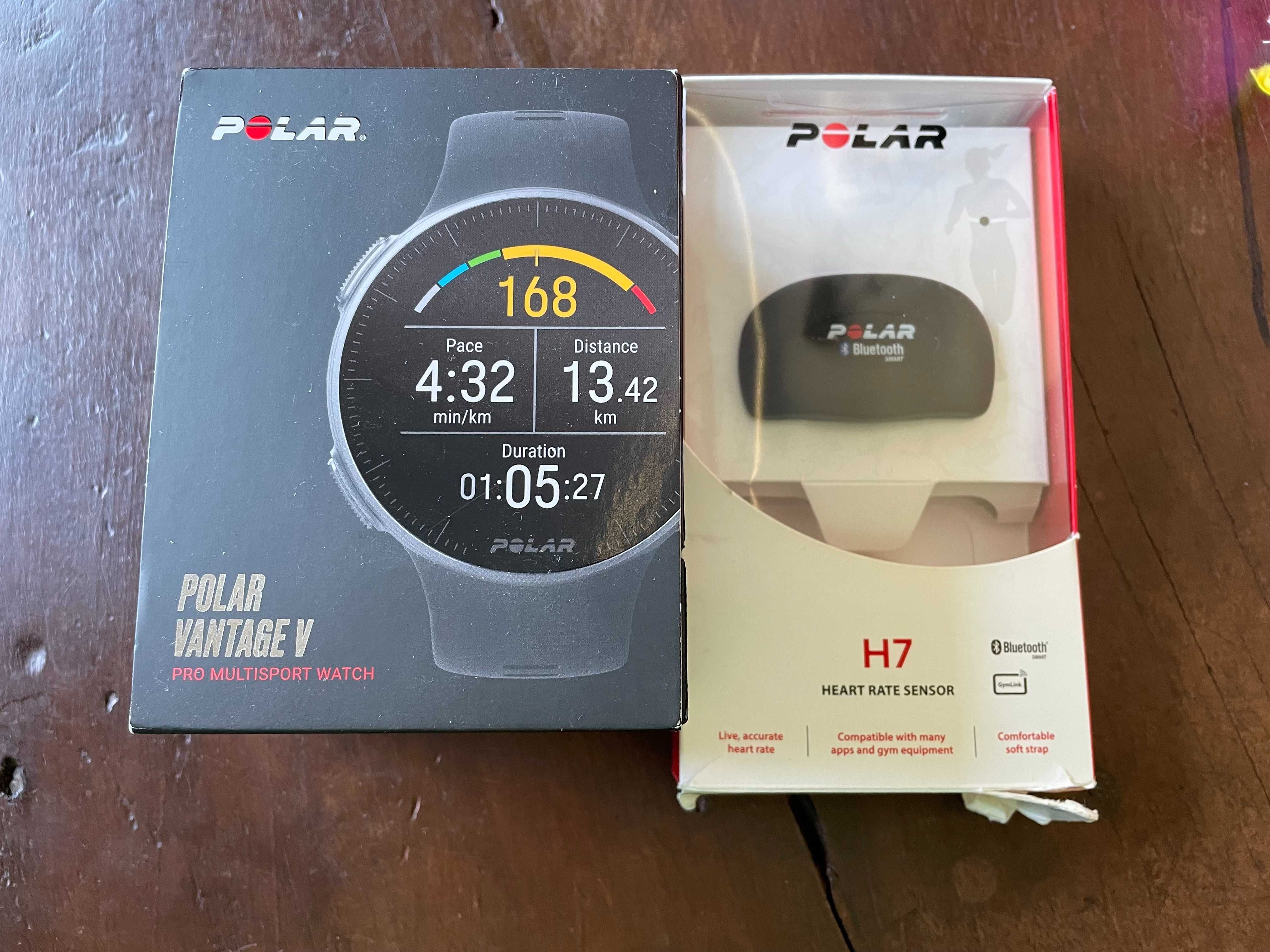 Pulsómetro Polar Vantage V com sensor cardíaco H7